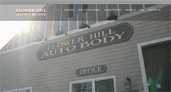 Desktop Screenshot of flowerhillautobody.com